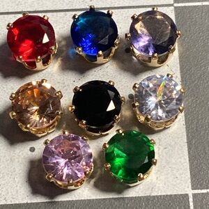 6mm Round Rhinestone w/setting (20)